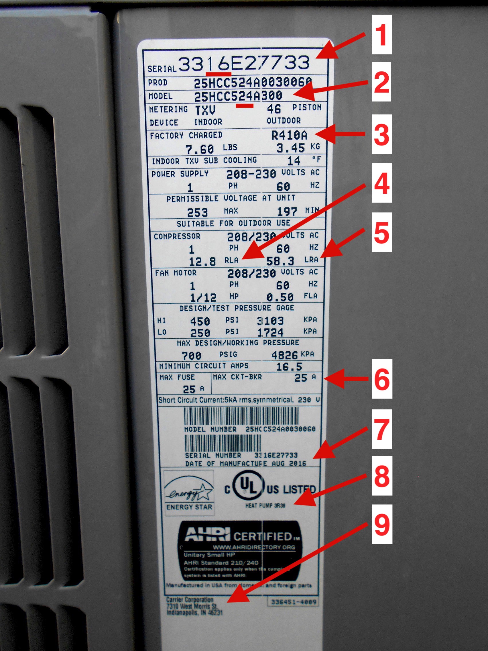 First Company Air Handler Serial Number First Company Air Handler Serial Number