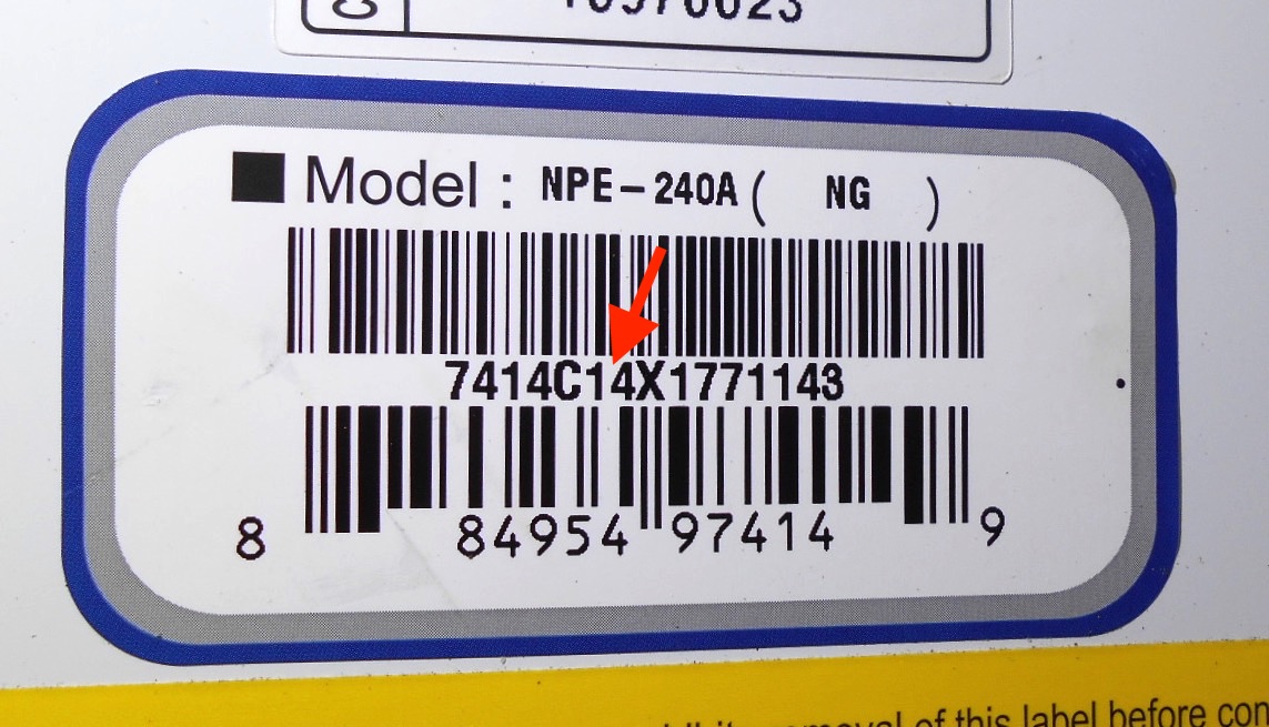 Us Craftmaster Water Heater Age Chart