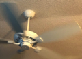 How close can a smoke detector be to a ceiling fan?
