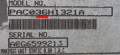 What size in tons is a Coleman or Coleman Evcon heat pump or air conditioner from the serial number?