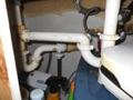 What is a double trap in plumbing?