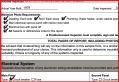 Should I fix all the defects listed in a four point inspection report right away or submit it to the insurance company first?