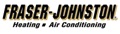 How do I find the age of a Fraser-Johnston air conditioner or heat pump from the serial number?