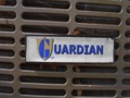 What size in tons is a Guardian air conditioner or heat pump from the model number?
