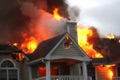 Why is creosote buildup in a chimney dangerous?