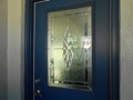 What are the code requirements for safety tempered glass for doors?