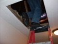 Where should attic access be placed by code?