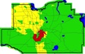 What factors can change radon test levels up or down?