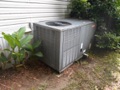 What is the average life expectancy of a package unit heat pump or air conditioner?