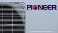 How can I tell the size in tons of a Pioneer mini-split heat pump from the model number?