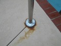 Why is my pool ladder rusting?