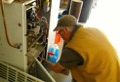 How close can an electrical panel be to a furnace?