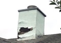 Why is my stucco chimney cracking?