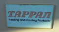 How do I find the size in tons of a Tappan air conditioner or heat pump from the model number?