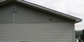 Can vinyl lap siding be installed diagonally?