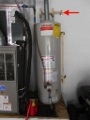 Why is a leaning water heater a safety problem?