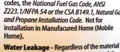 How can I tell if a water heater is HUD-approved for mobile/manufactured homes?