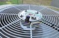 Why are there wires sticking out above the condenser fan motor?